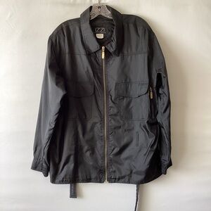 IZZI Women's Black Trench Coat